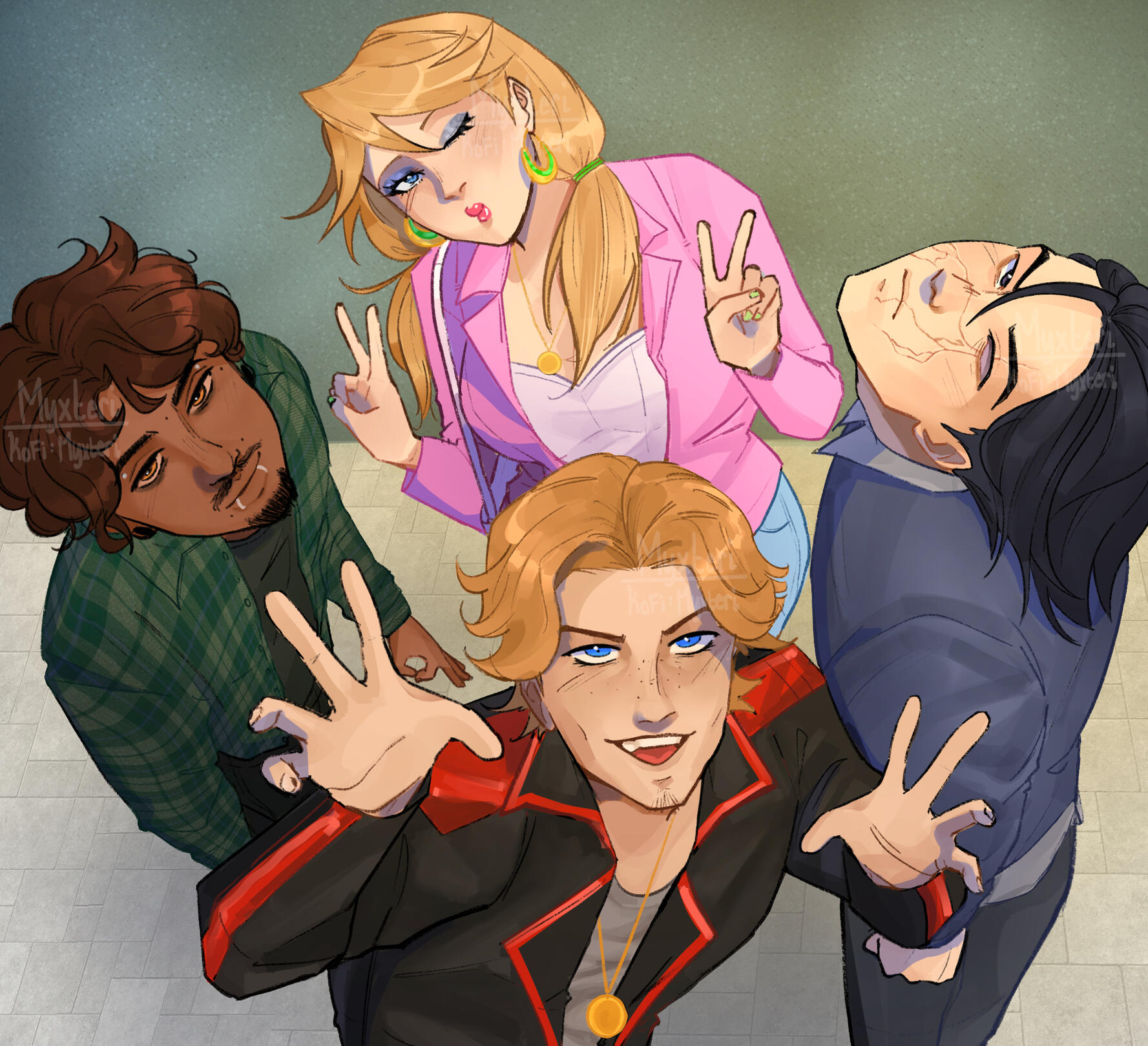 Jas, Jackson, Elliott, Felipe group | Ocs