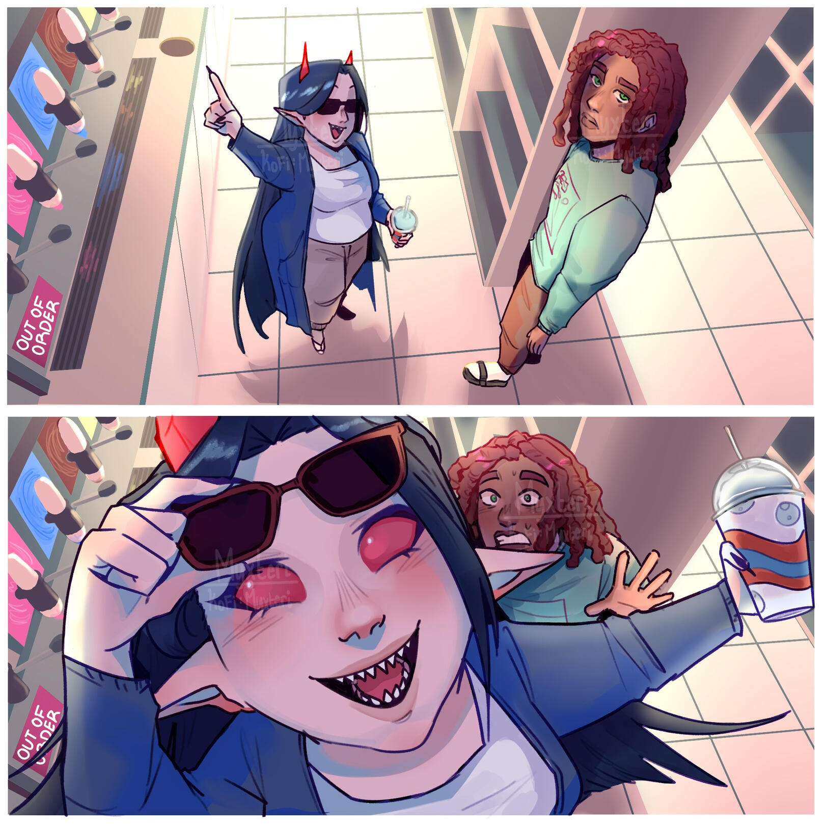 Marcus and Crystal | Ocs