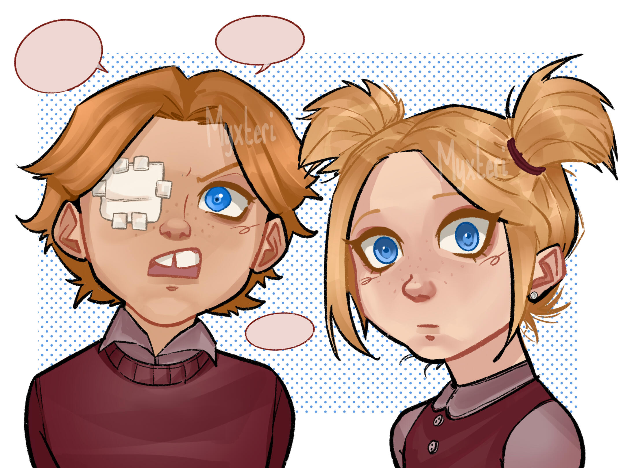 Child Jackson and Jasmine | OCs